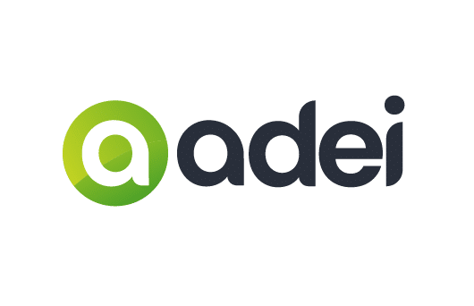 ADEI.com for sale with logo